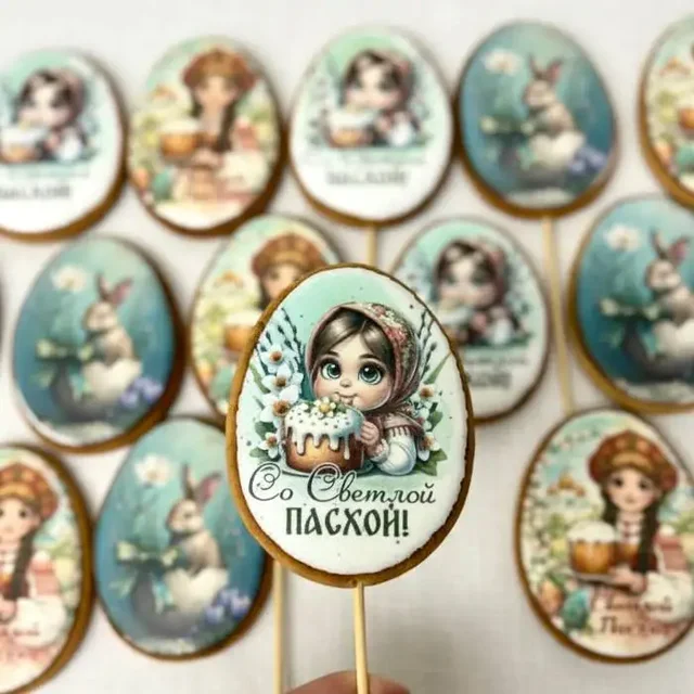 Пасхальные пряники и пирожные-кролики - Барахолка в Красноярск