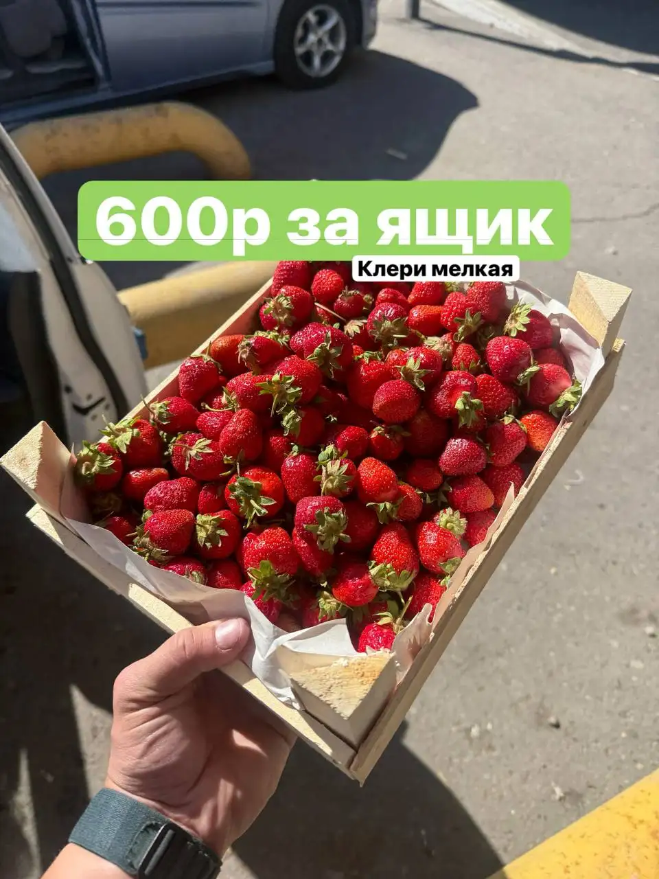 Клубника Клери свежая - Фрукты в Красноярск