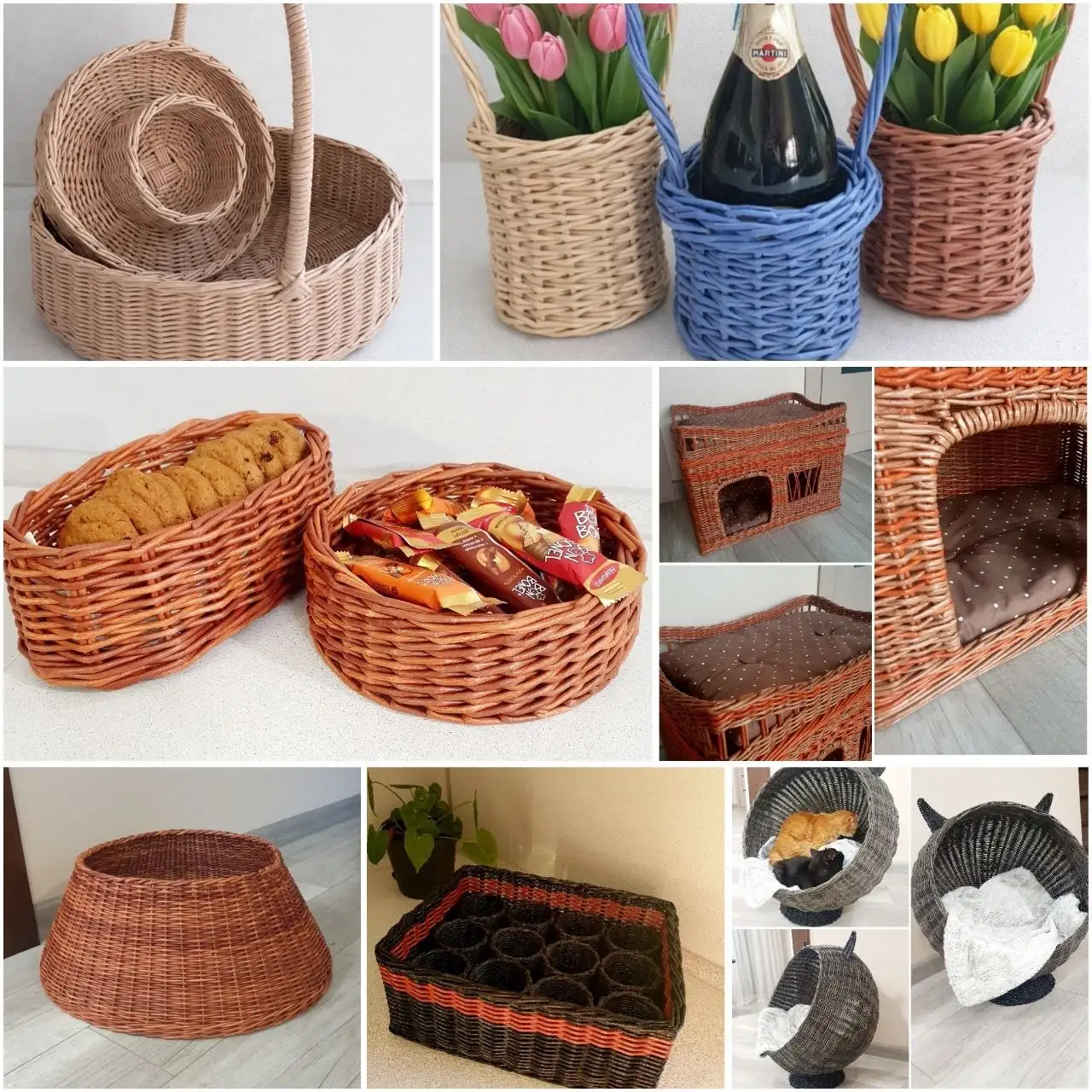 Плетение из эко-лозы и ротанга на заказ - Handmade (Услуги) в Красноярск