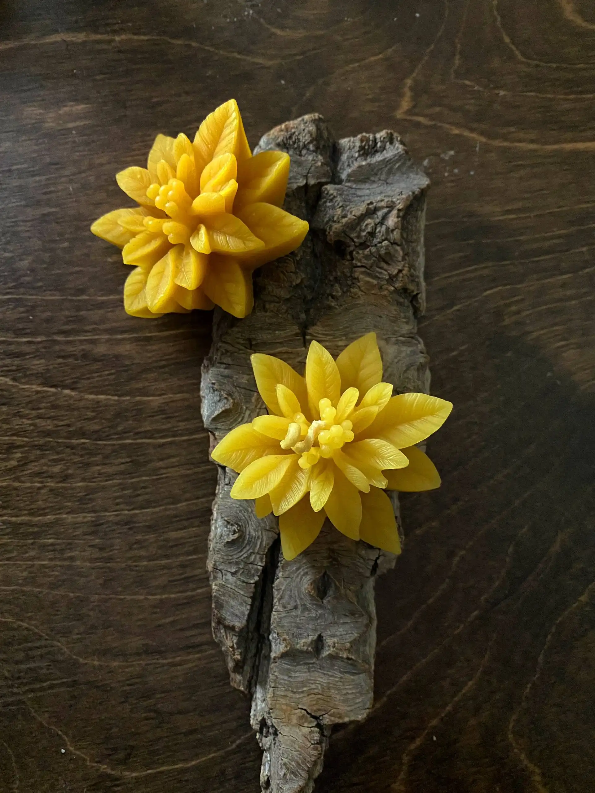 Натуральные свечи ручной работы из алтайского пчелиного воска