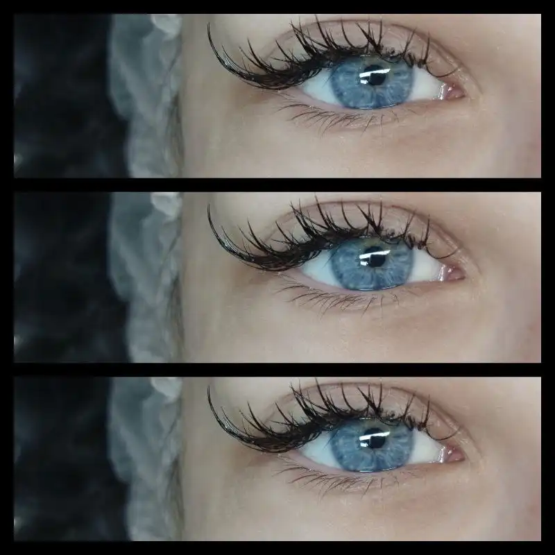 Наращивание ресниц для моделей в Саратове