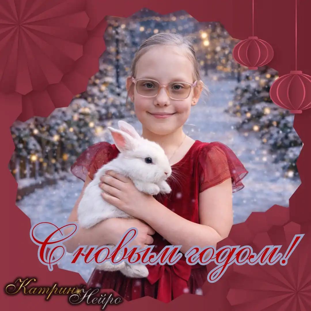 Персональные новогодние открытки из ваших фото