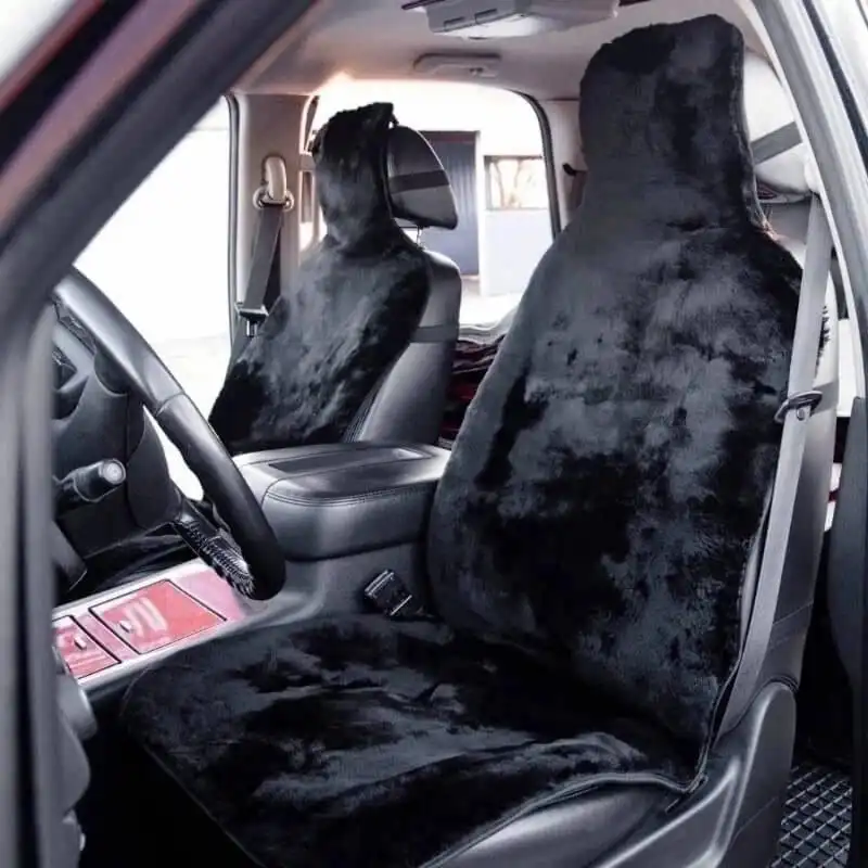 Меховые накидки на автомобильные сидения из натуральной овчины - Аксессуары (Авто) в Тюмень