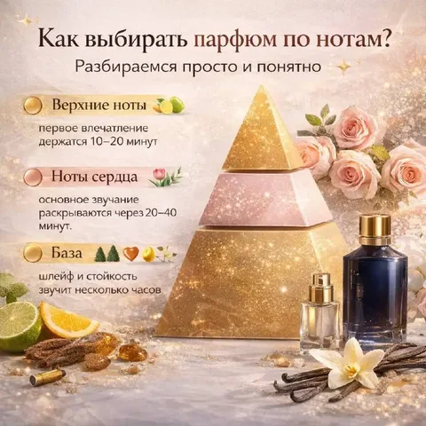 Как выбирать парфюм по нотам - Услуги в Тюмень