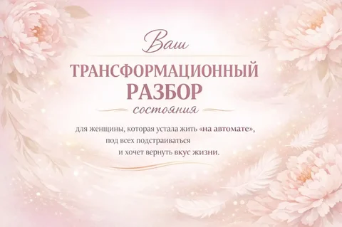Трансформационные разборы для женщин: от рутины к удовольствию - Услуги в Неизвестно