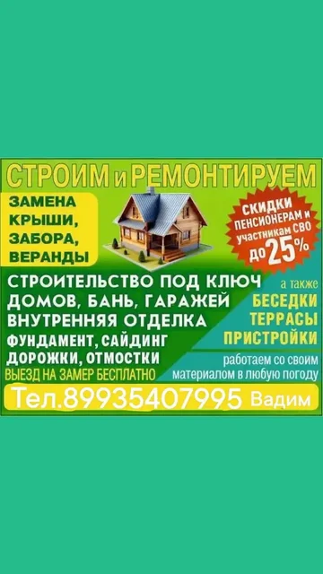 Выездная строительная бригада ищет работу - Строительство и ремонт в Неизвестно