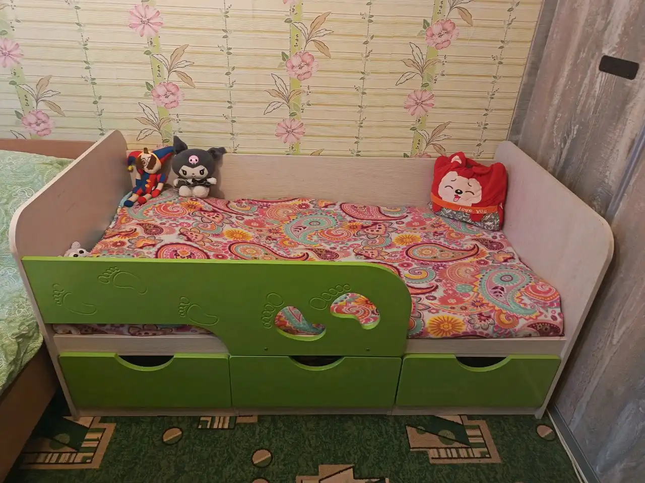 Продам детскую кровать с матрасом новая - Детская мебель (Товары для детей) в Братск