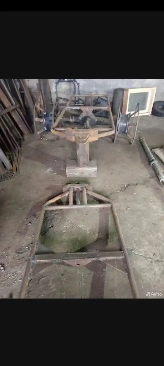 Рама для караката с колесами и мостом - Барахолка в Братск