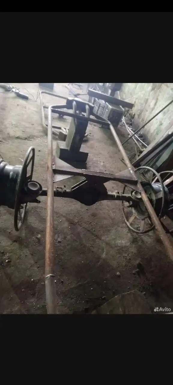 Рама для караката с колесами и мостом - Барахолка в Братск