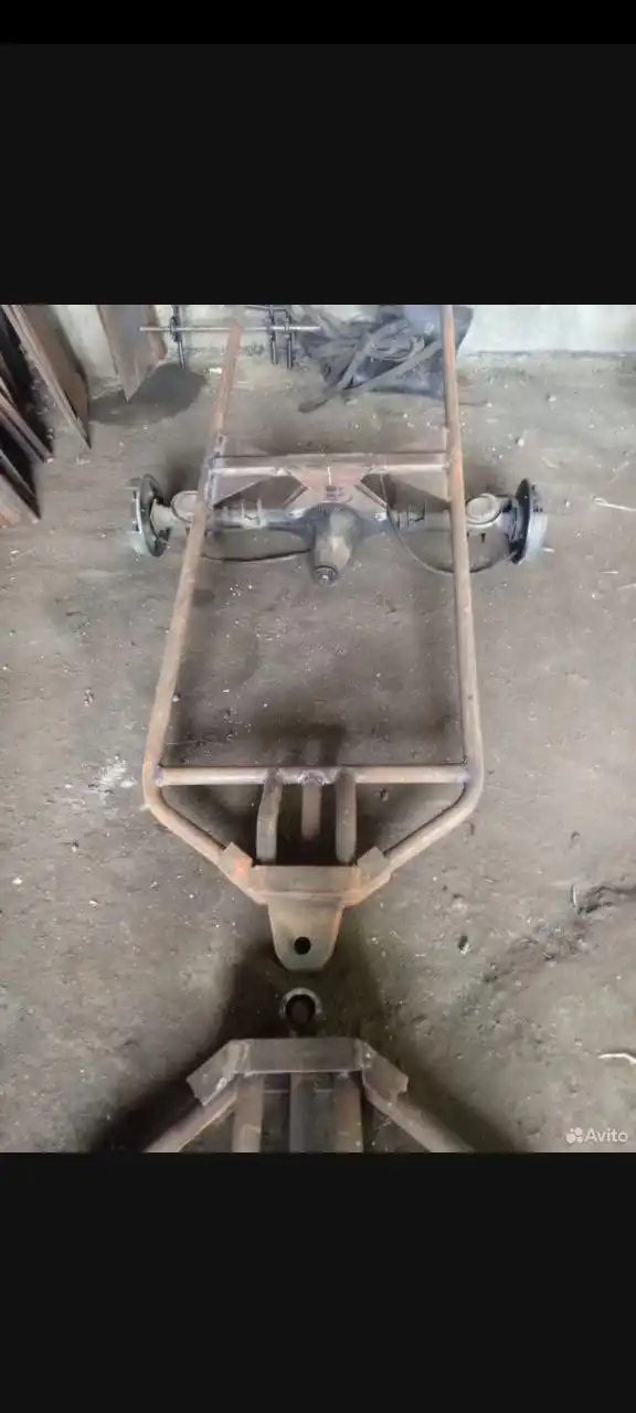 Рама для караката с колесами и мостом - Барахолка в Братск