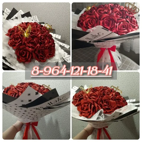 Роскошные букеты ручной работы для подарков - Ручная работа в Братск