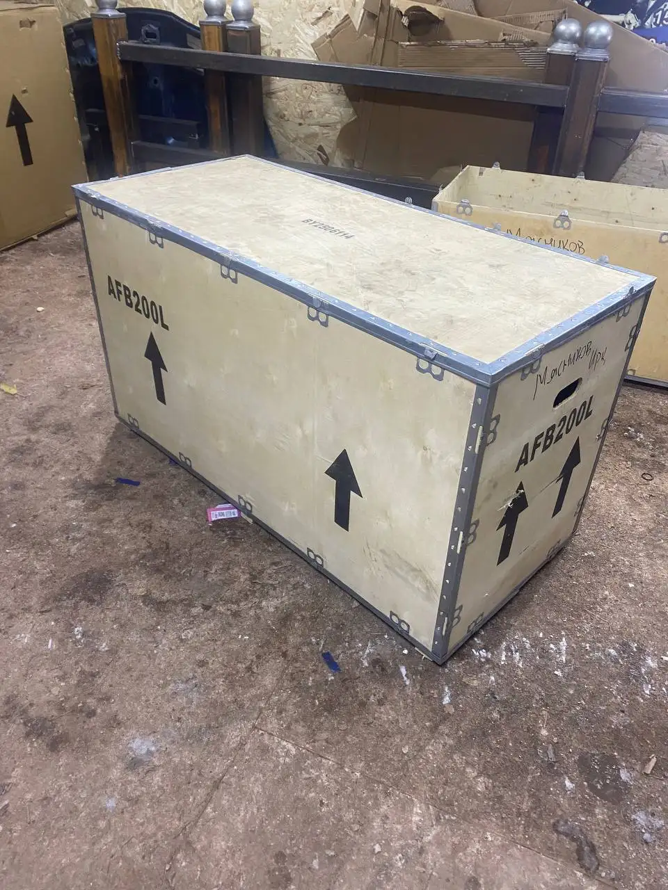 Ящик из фанеры 6 мм 120x50x60 см - Барахолка в Братск