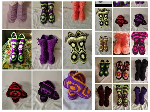 Ручная работа: сапожки, следочки, полусапожки, шали - Спортивные товары в Братск