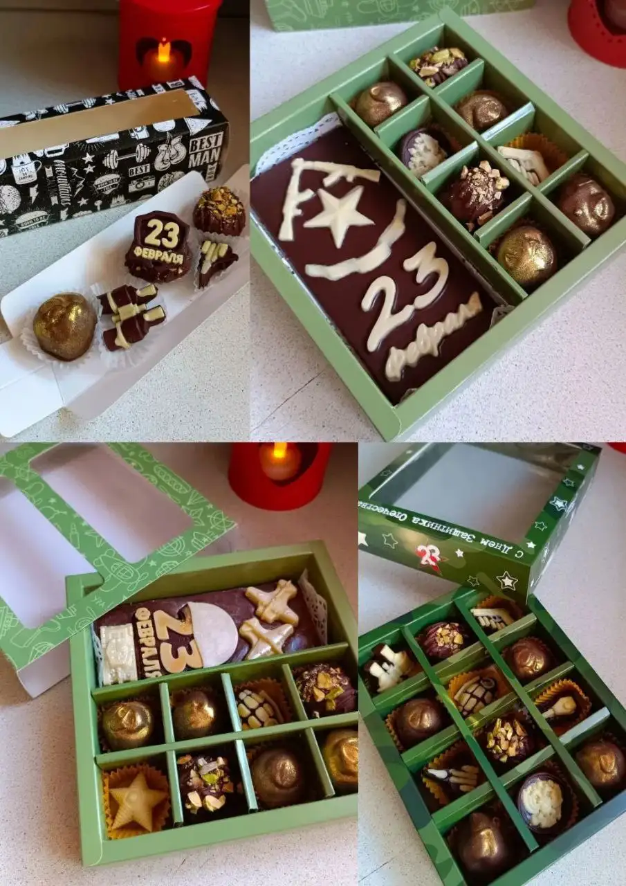 Тематические наборы трюфелей ручной работы - Продукты питания (Барахолка) в Братск