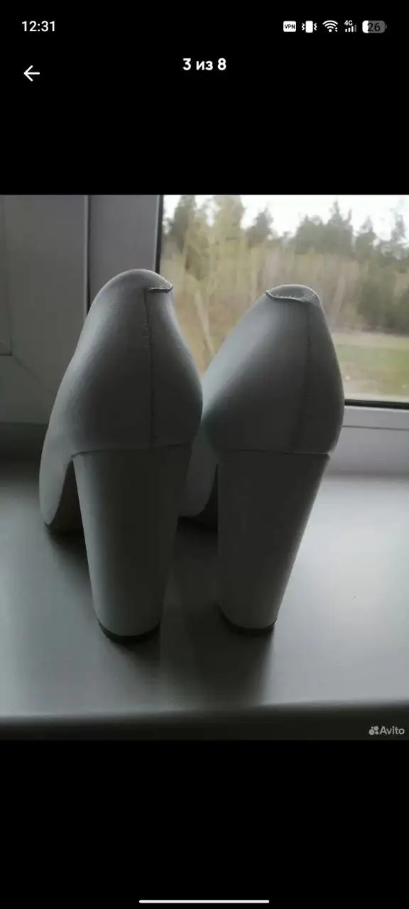 Новые туфли на свадьбу, размер 40 - Женская обувь (Одежда) в Братск