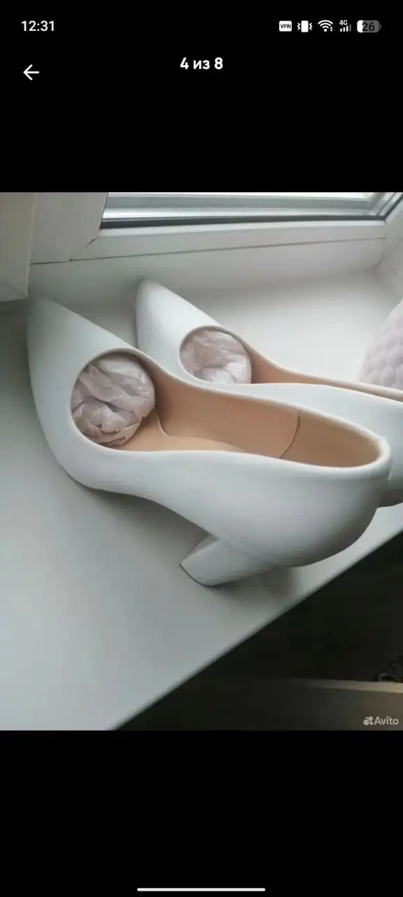 Новые туфли на свадьбу, размер 40 - Женская обувь (Одежда) в Братск