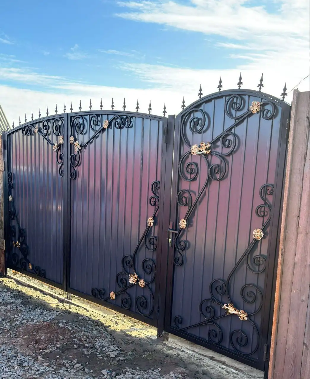 Распашные ворота с предоплатой в Братске - Ворота (Для дома и дачи) в Братск