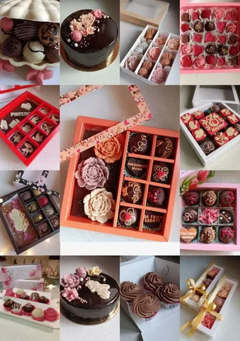 Тематические наборы трюфелей ручной работы на заказ - Цветы и растения в Братск