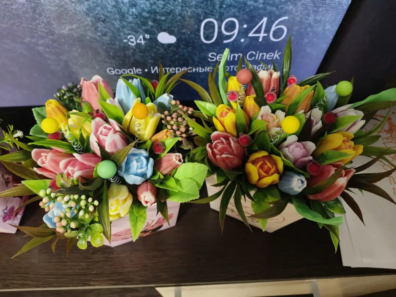 Букеты из мыла ручной работы с ароматом тюльпанов - Рукоделие (Хобби и отдых) в Братск