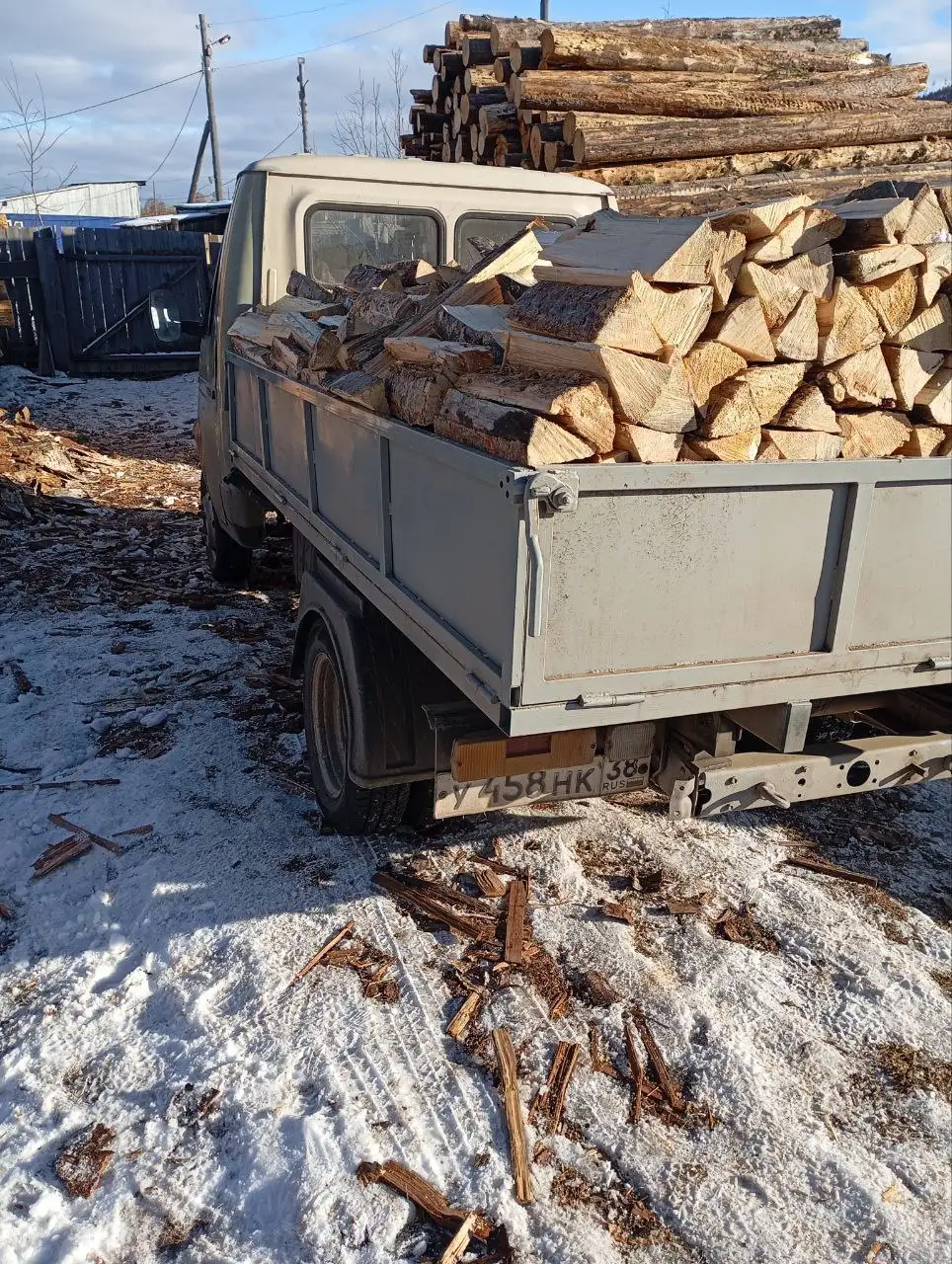 Продажа сухих хвойных дров с доставкой - Для дома и дачи в Братск