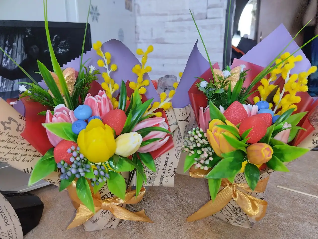 Мыльные букеты на заказ - Рукоделие/Творчество (Хобби и отдых) в Братск