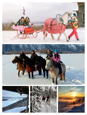 Конные прогулки и катание на санях в Братске - частное объявление в Братск