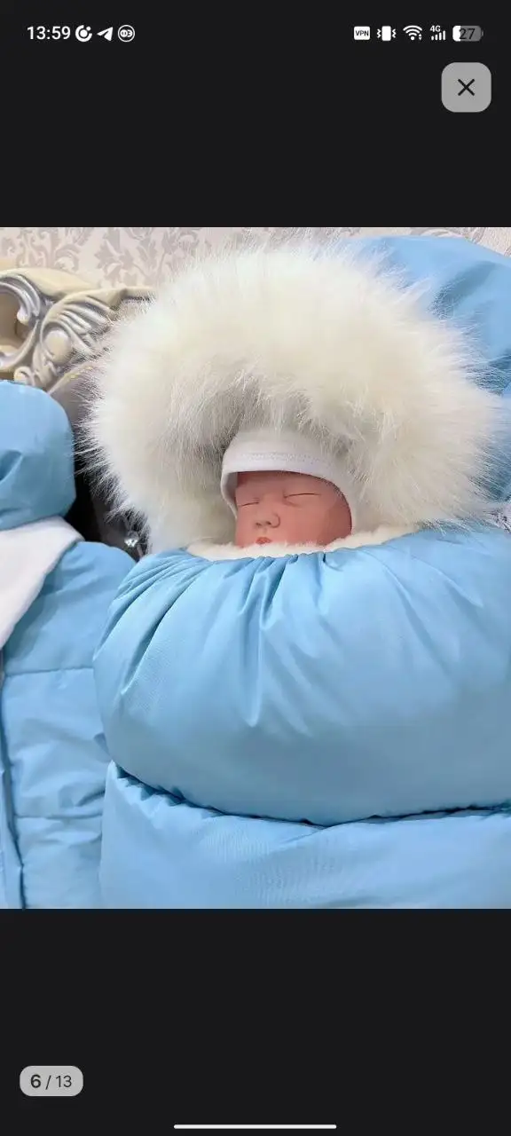 Продам почти новый зимний комбинезон - Детская одежда (Одежда) в Братск