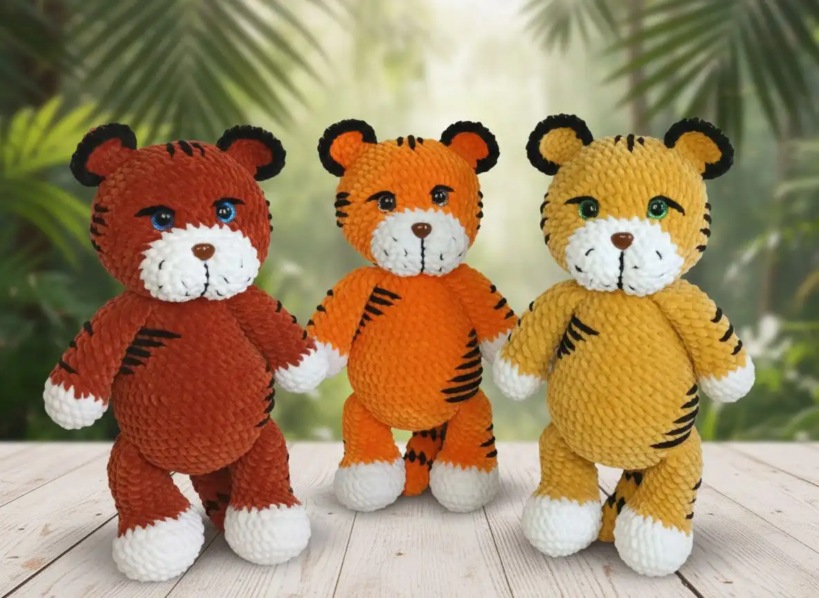 Вязаные плюшевые мягкие игрушки - Игрушки (Хобби и отдых) в Братск