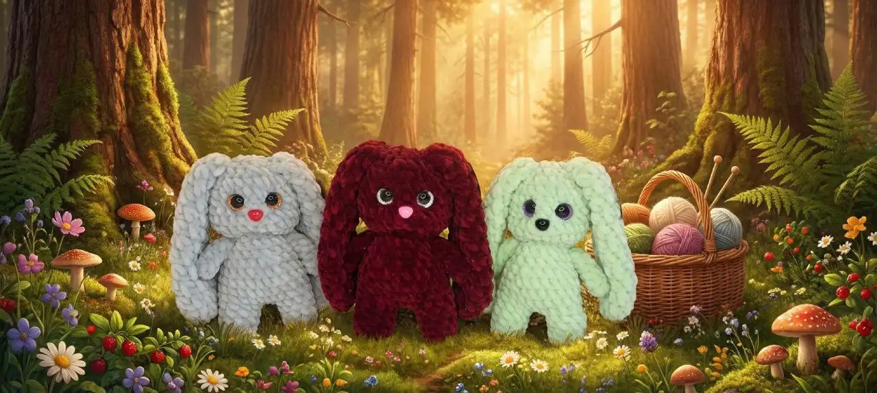 Вязаные плюшевые мягкие игрушки - Игрушки (Хобби и отдых) в Братск