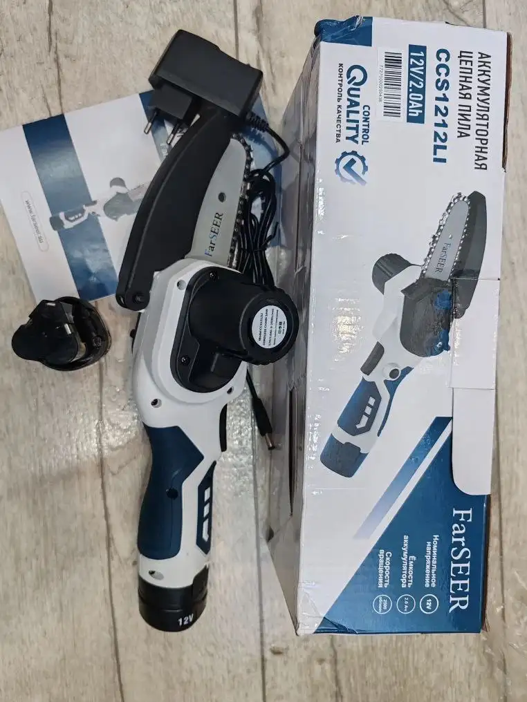Продам аккумуляторную мини цепную пилу FarSEER CCS1212LI - Садовая техника (Готовый бизнес и оборудование) в Братск
