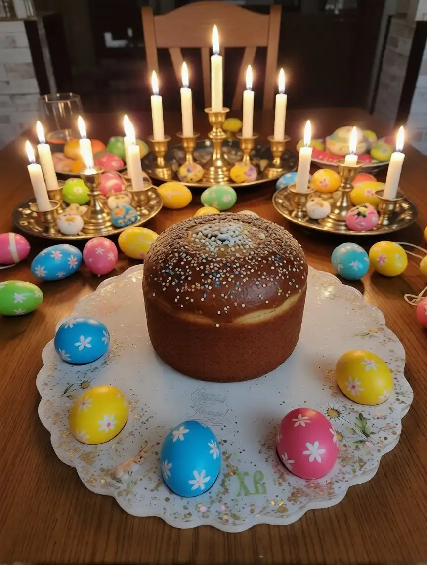 Подставка под куличи и яйца для пасхального стола - Пасхальные товары (Для дома и дачи) в Братск