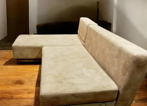 Продажа углового дивана из микровелюра - частное объявление в Братск