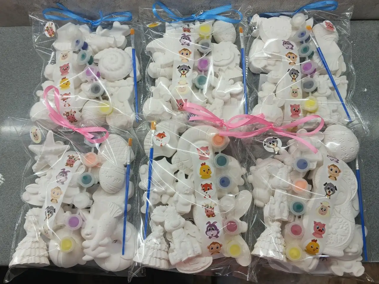 Наборы гипсовых фигурок для раскрашивания - Творчество и рукоделие (Хобби и отдых) в Братск