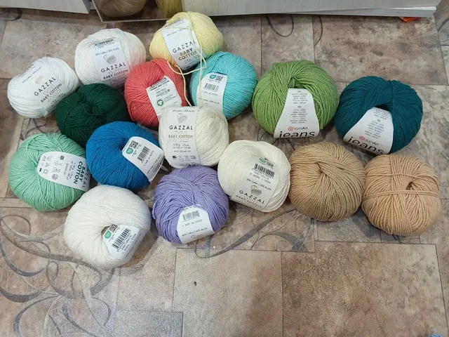 Продажа пряжи Газал акрил и Yarnart Jeans - Радиоуправляемые модели в Братск