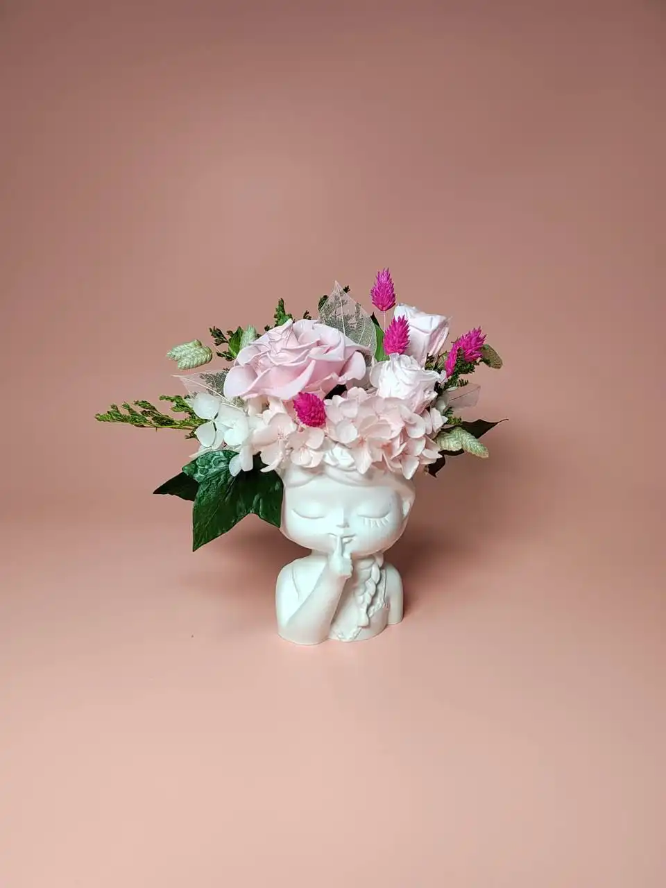 Букеты из стабилизированных цветов ко Дню матери