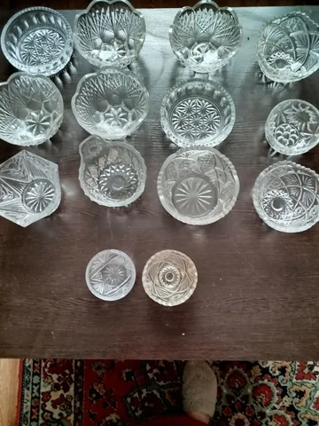 Продажа хрустальных вазочек-салатниц - Посуда в Нижневартовск