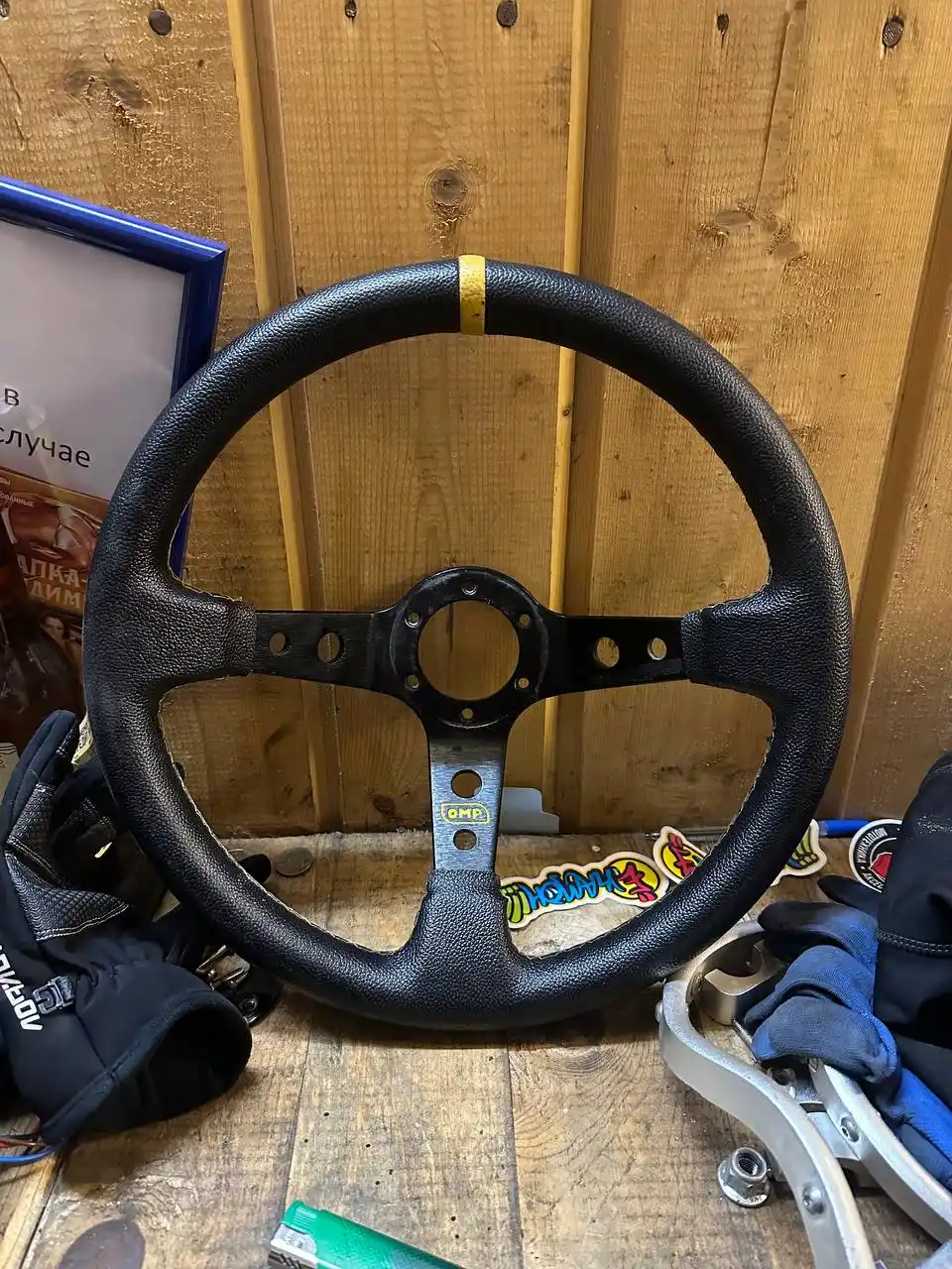 Руль спортивный OMP