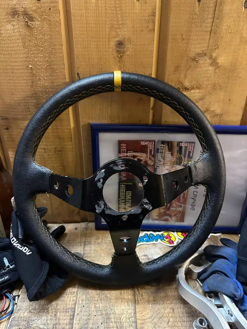 Руль спортивный OMP