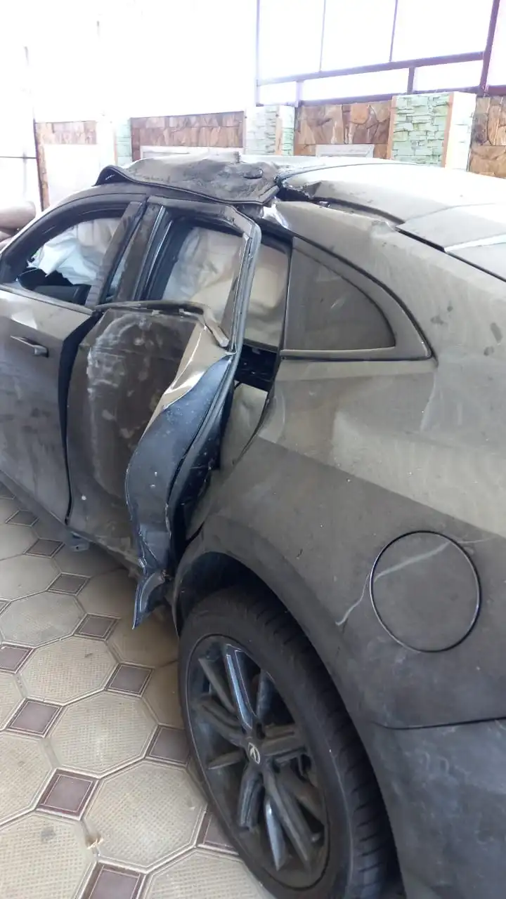 Продажа Changan UNI-V 1 поколение 2024 года после ДТП