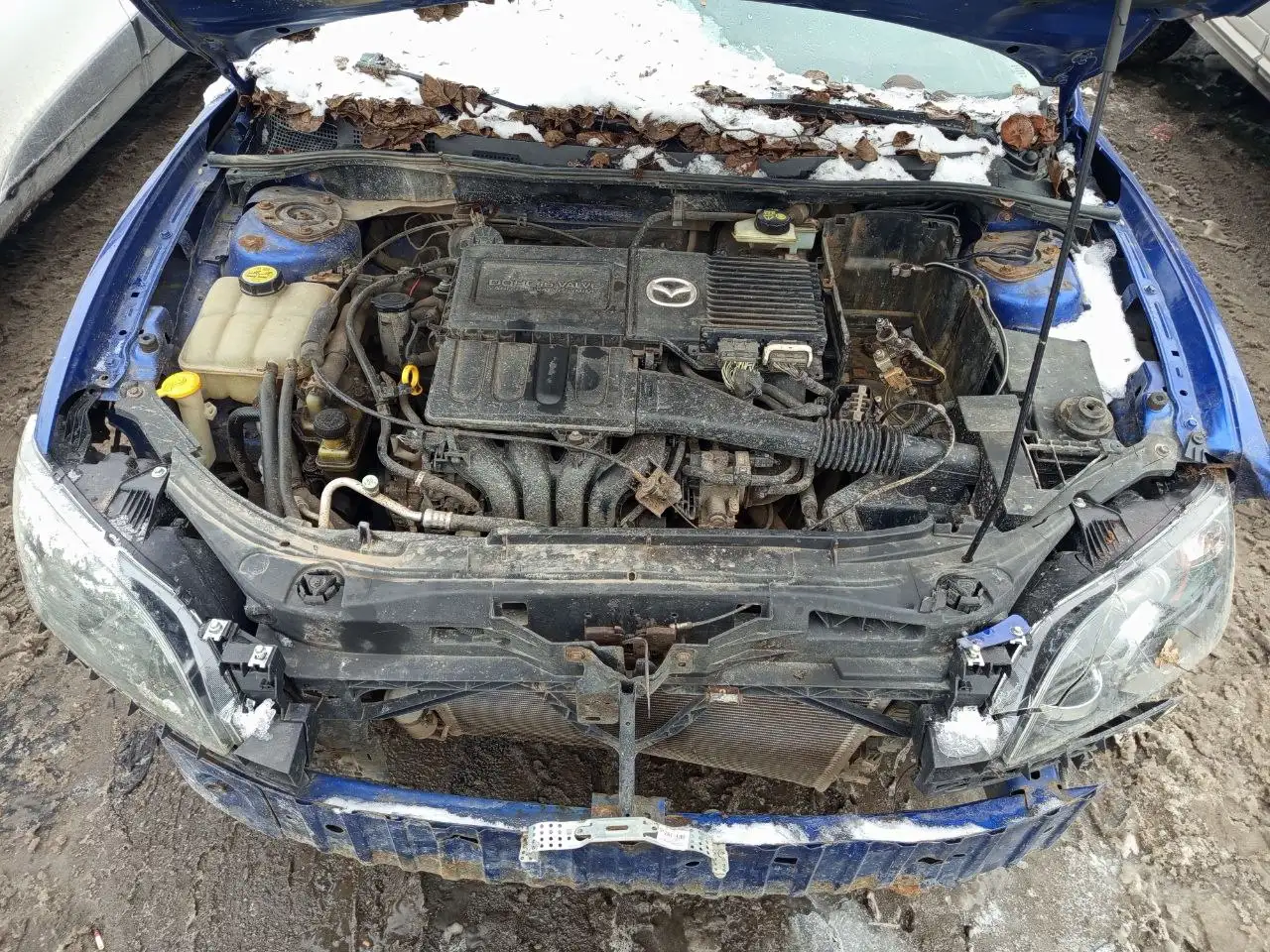 Мазда 3 2007 года после ДТП, требует вложений - Легковые автомобили (Авто) в Санкт-Петербург