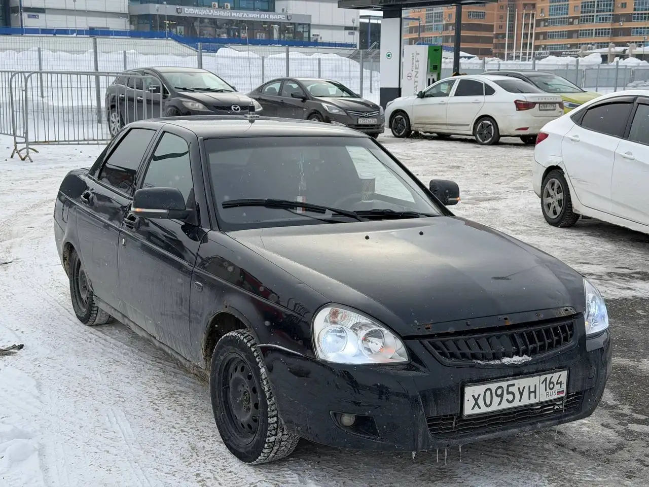Продажа Lada Priora седан черного цвета - Легковые автомобили (Авто) в Санкт-Петербург