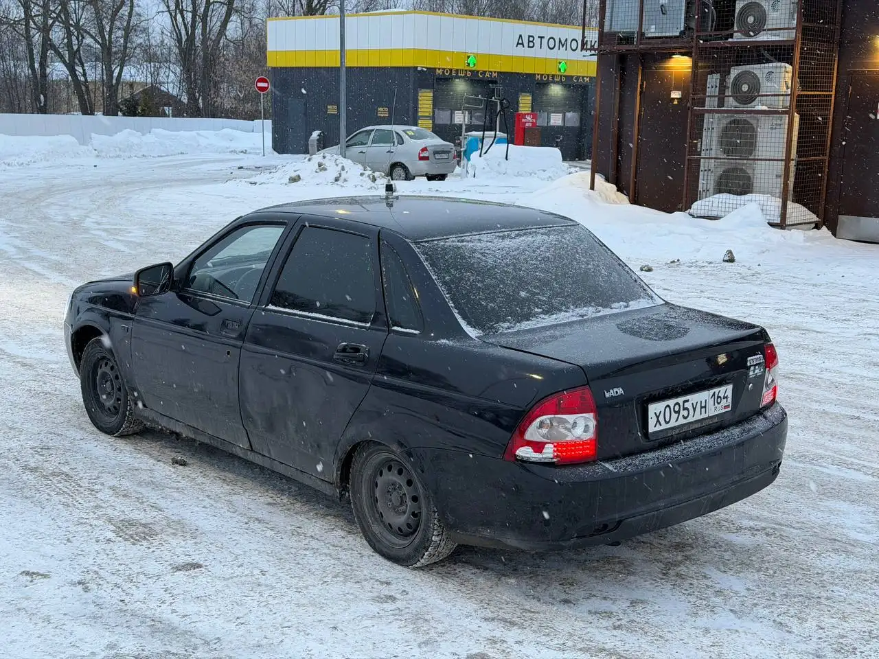 Черная Приора на шеснаре 2008 года - Легковые автомобили (Авто) в Казань