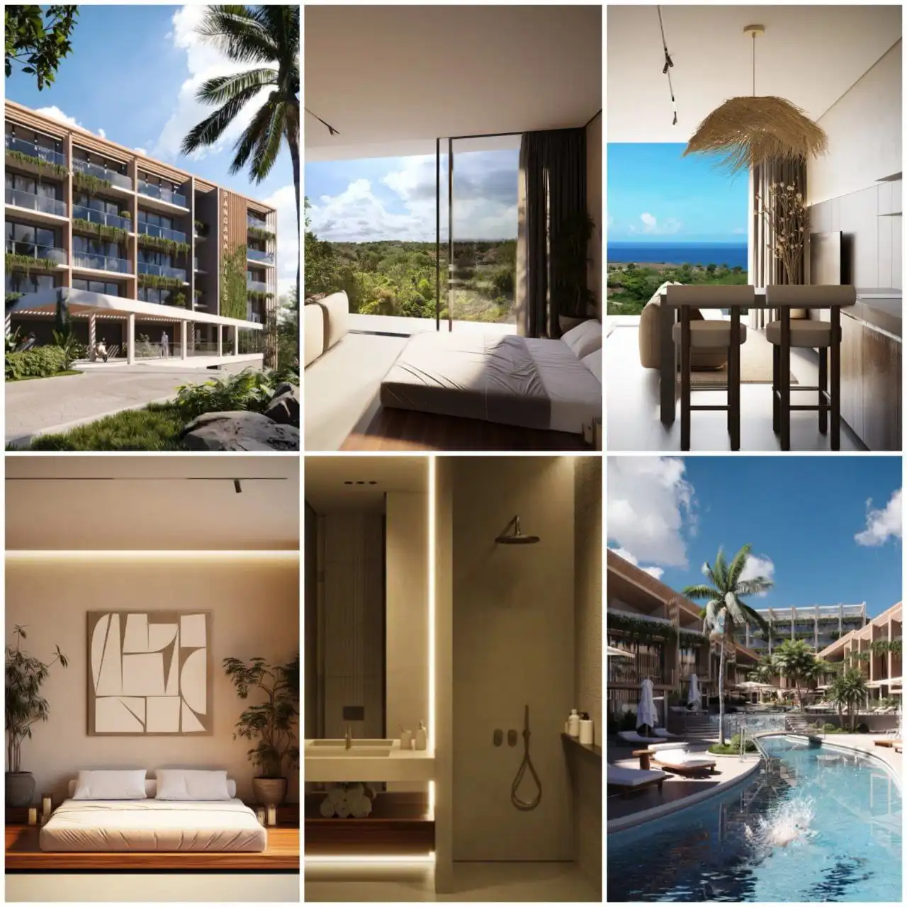 Апартаменты и виллы Pandawa Hills, Бали - Недвижимость в Бали