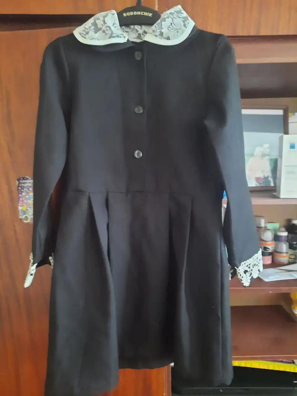 Советское платье от школьной формы без фартука для девочки 7-8 лет