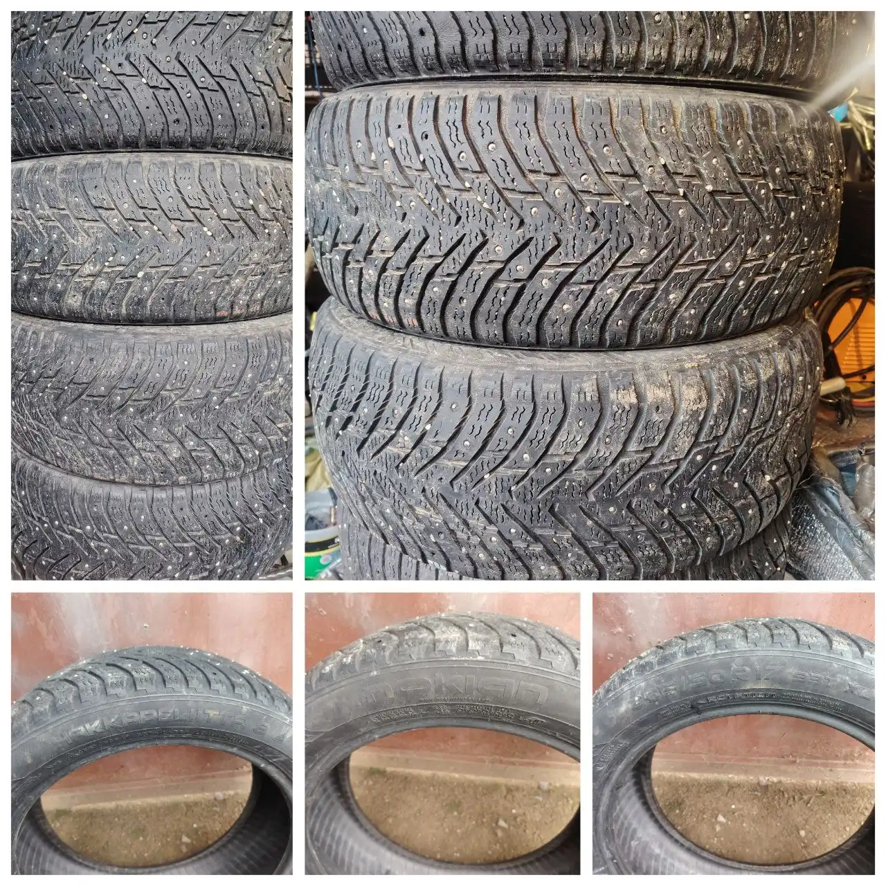 Зимние шины Nokian Hakkapeliitta 8 б/у