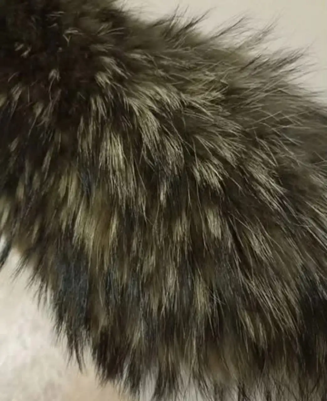 Объёмная меховая опушка из енота - Аксессуары (Одежда) в Энгельс