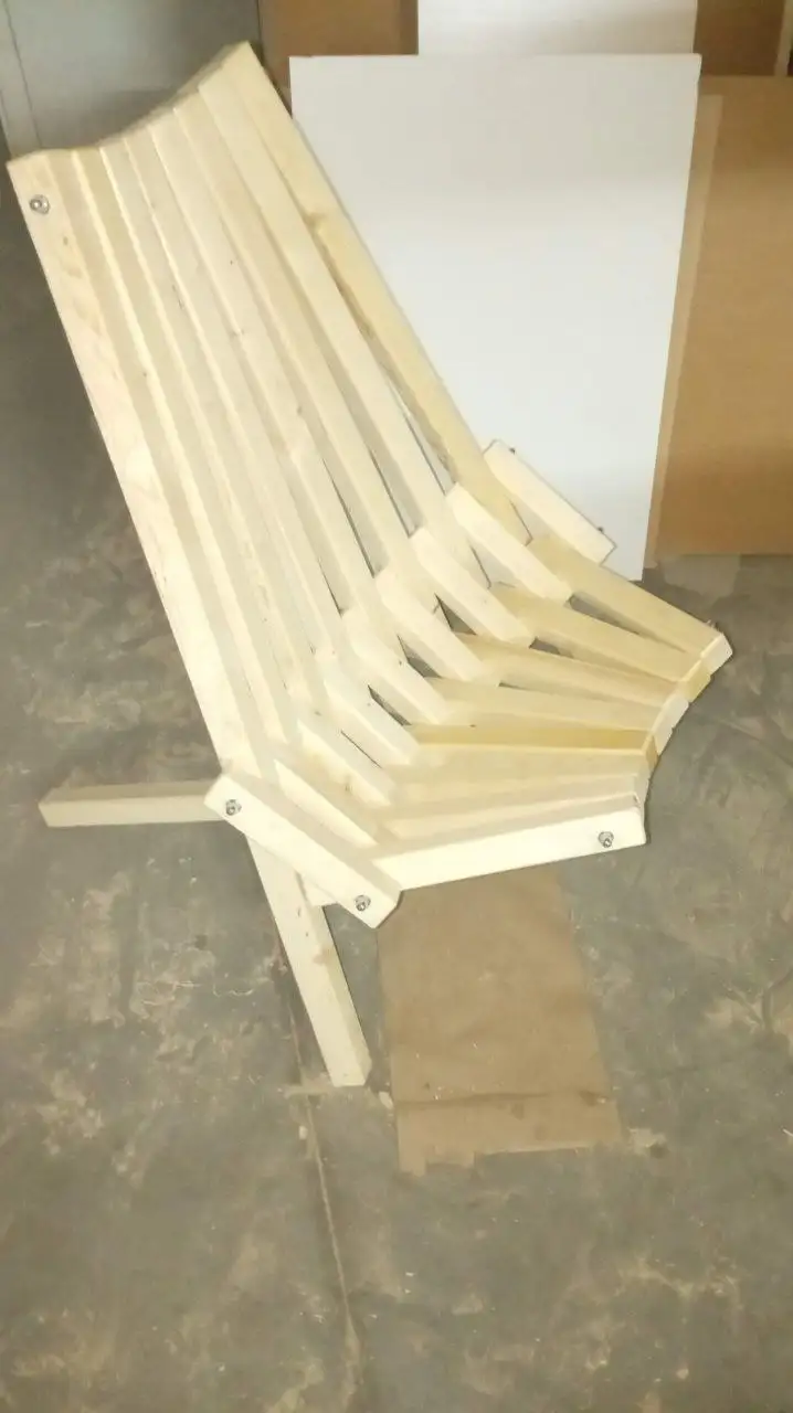 Кресло Кентук раскладное деревянное золотистое - Мебель (Для дома и дачи) в Энгельс