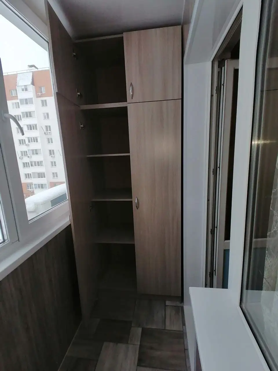 Изготовление шкафов на лоджию и балкон по индивидуальным размерам - Мебель на заказ (Услуги) в Энгельс