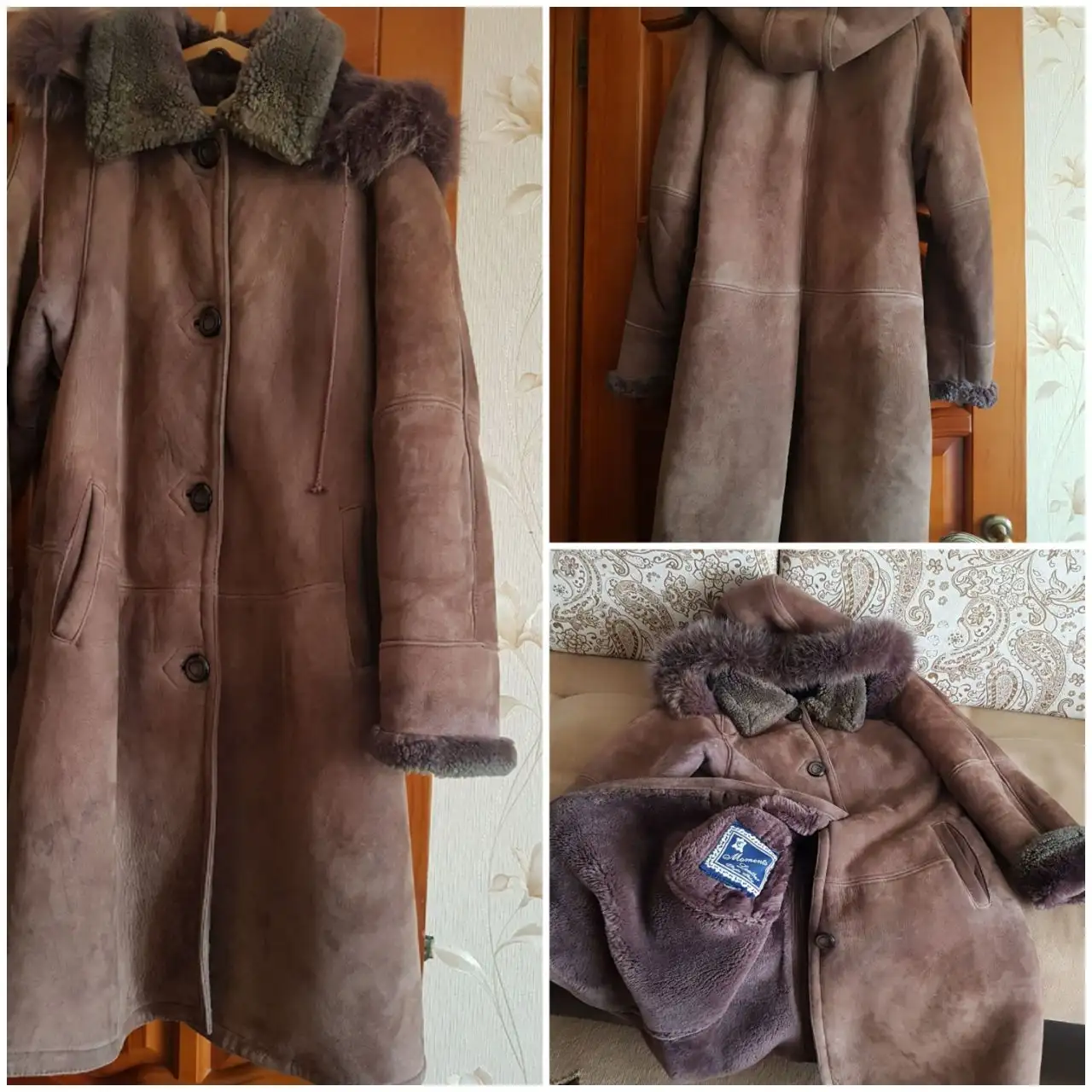 Продажа дубленки натуральной коричневой Турция размер 48-50 - Верхняя одежда (Одежда) в Энгельс