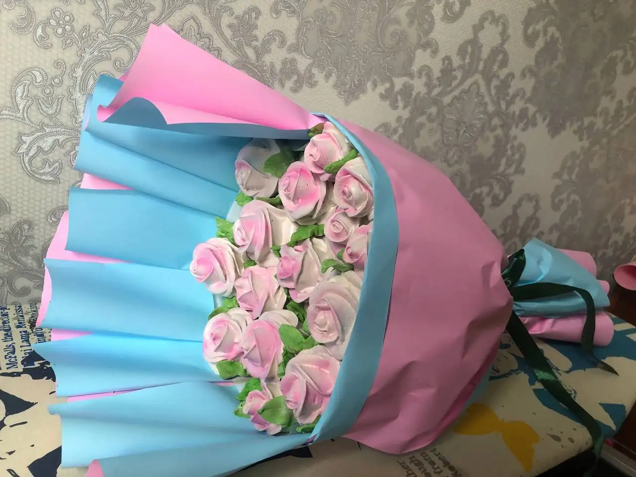 Зефирные букеты на джеме малина на 8 марта - Рукоделие (Хобби и отдых) в Энгельс